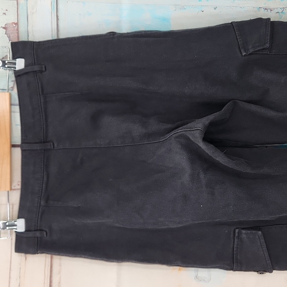 Aritzia Wilfred Free Modern Cargo Pant Black Denim - Picture 7 of 9